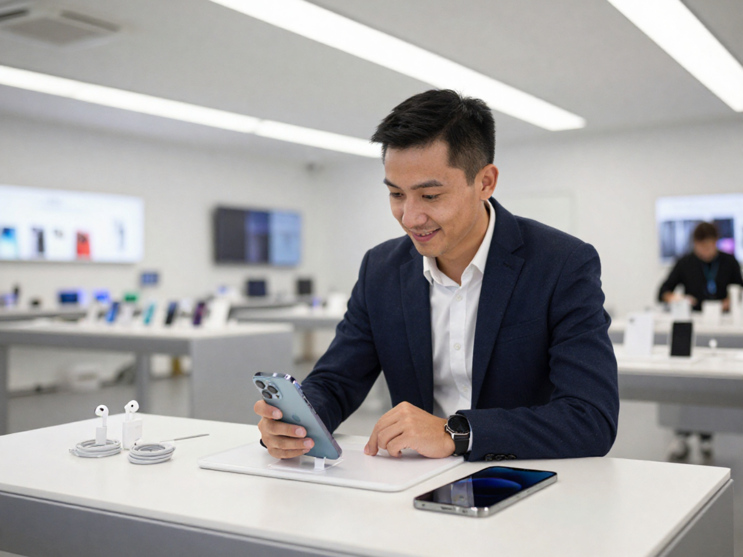 Apple product inventory prepared for global distribution